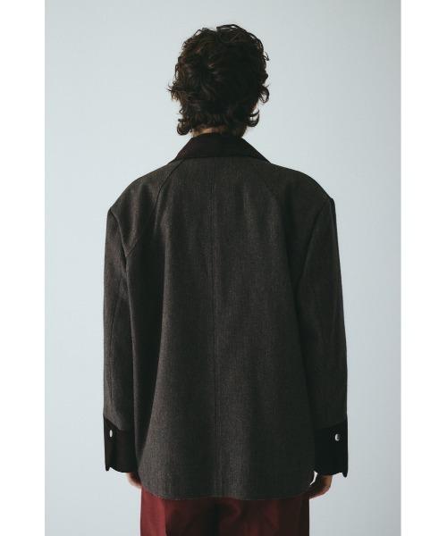 セール】Herringbone loose jacket ヘリンボーンルーズジャケット