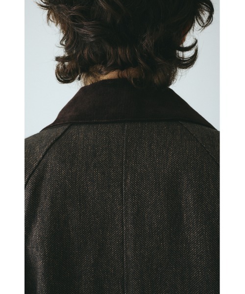 セール】Herringbone loose jacket ヘリンボーンルーズジャケット