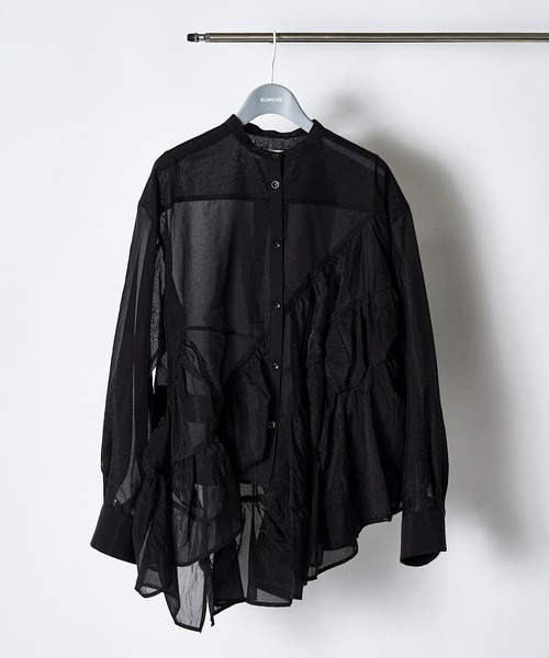 Sheer Gathered Blouse / シアーギャザーブラウス（シャツ/ブラウス  
