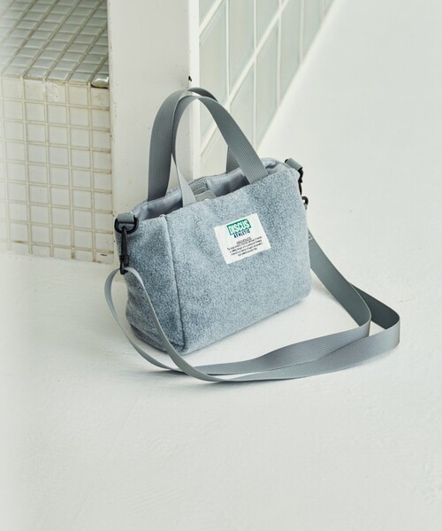 FREAK'S STORE（フリークスストア）の「限定展開 DISCUS ATHLETIC × FREAK'S STORE/ディスカス アスレチック 別注 フリース 2way ショルダーバッグ（ショルダーバッグ・レディース・ネイビー/ブラック/グレー・ONE SIZE）」の10枚目の写真