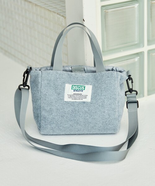 FREAK'S STORE（フリークスストア）の「限定展開 DISCUS ATHLETIC × FREAK'S STORE/ディスカス アスレチック 別注 フリース 2way ショルダーバッグ（ショルダーバッグ・レディース・ネイビー/ブラック/グレー・ONE SIZE）」の11枚目の写真