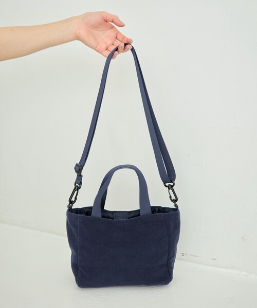 FREAK'S STORE（フリークスストア）の「限定展開 DISCUS ATHLETIC × FREAK'S STORE/ディスカス アスレチック 別注 フリース 2way ショルダーバッグ（ショルダーバッグ・レディース・ネイビー/ブラック/グレー・ONE SIZE）」の22枚目の写真