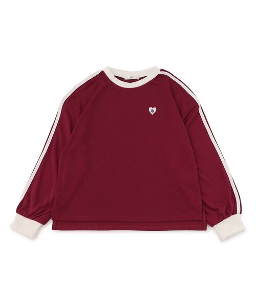 algy（アルジー）の「もちふわロンT（Tシャツ/カットソー・キッズ・ブラック/アイボリー/エンジ・XX-SMALL/X-SMALL/MEDIUM/SMALL）」の5枚目の写真