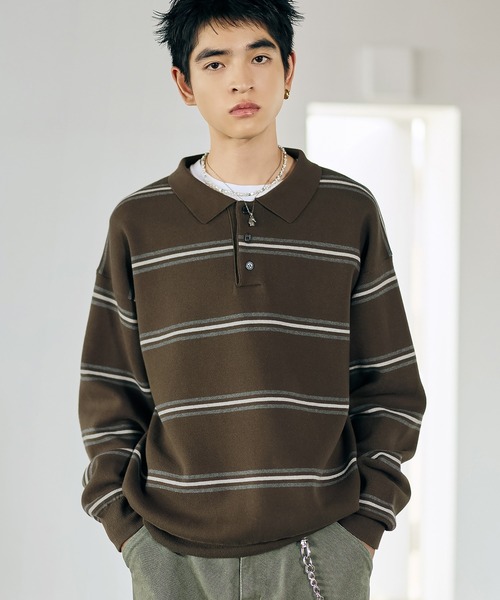 W&LT マルチカラー ニット ボーダーニット メンズ Mサイズ 男性 W< マルチカラー ニット ボーダーニット メンズ Mサイズ 男性 楽天市場