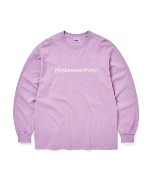 T-Logo L/S Tee（Tシャツ/カットソー）｜thisisneverthat（ディスイズ