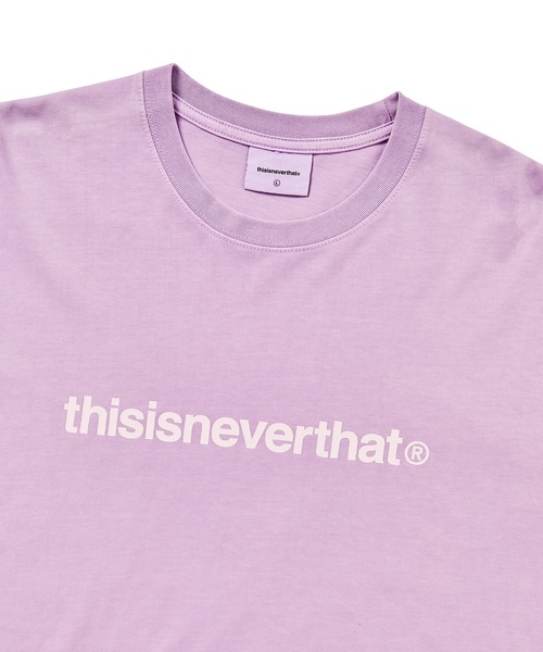 T-Logo L/S Tee（Tシャツ/カットソー）｜thisisneverthat（ディスイズ