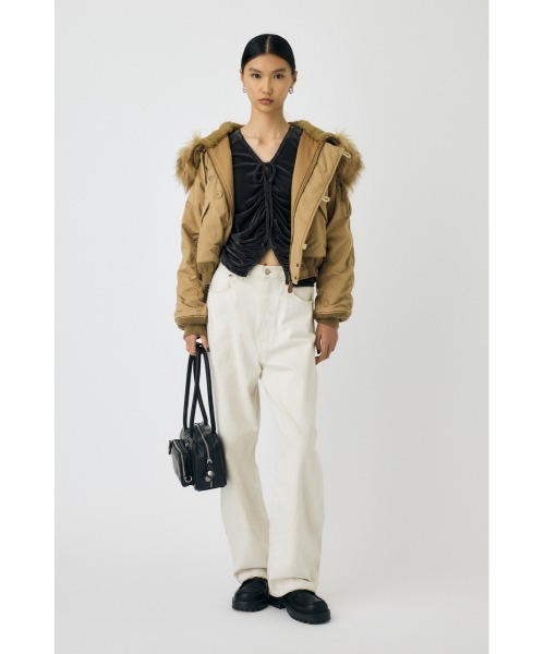 SHEER VELOUR CARDIGAN / シアーベロアカーディガン