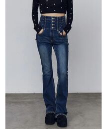 EMODA｜エモダのデニムパンツ（ハイウエスト）通販 - ZOZOTOWN