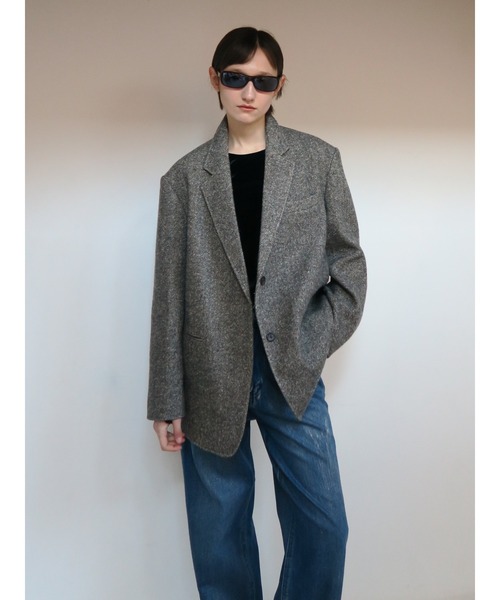herringbone wool jacket（テーラードジャケット）｜AMOMMA（アモマ