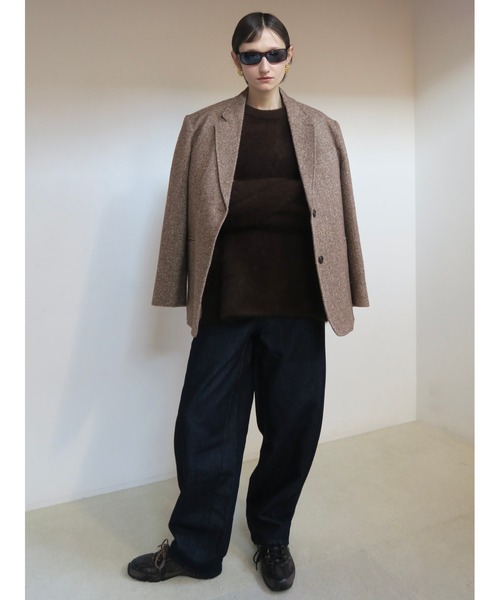 herringbone wool jacket（テーラードジャケット）｜AMOMMA（アモマ