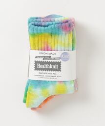 SHIPS any(VbvX GjB)HEALTHKNIT:2P TIE DYE SOCKS(\bNX/C)