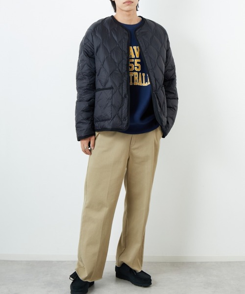 TAION/タイオン] 別注 リバーシブル ライトダウンジャケット（ダウン