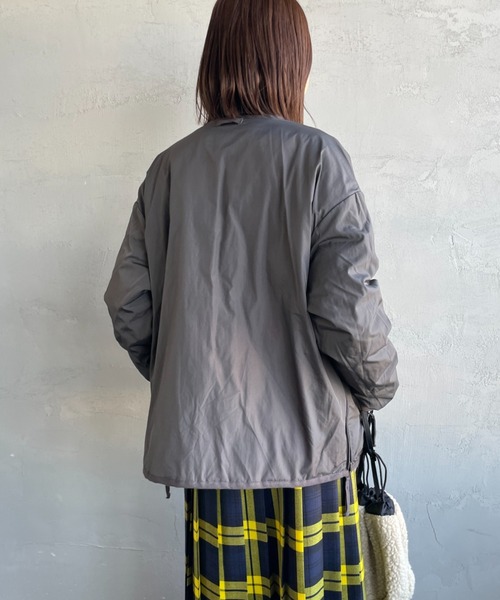 TAION/タイオン] 別注 リバーシブル ライトダウンジャケット（ダウン