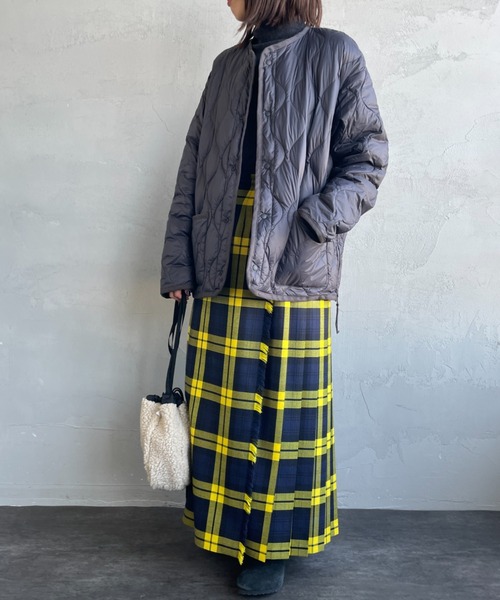 TAION/タイオン] 別注 リバーシブル ライトダウンジャケット（ダウン