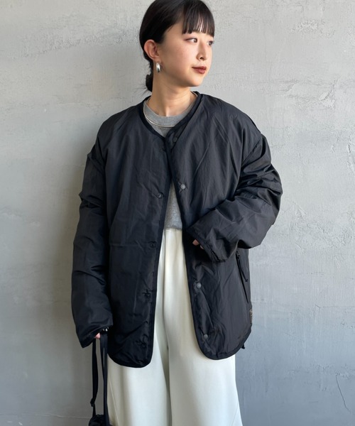 TAION/タイオン] 別注 リバーシブル ライトダウンジャケット（ダウン