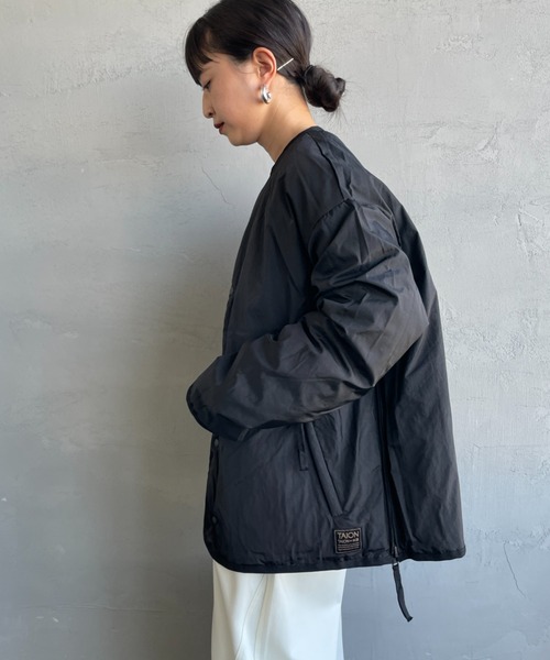 TAION/タイオン] 別注 リバーシブル ライトダウンジャケット（ダウン