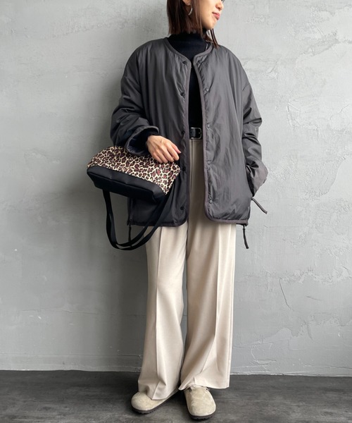 TAION/タイオン] 別注 リバーシブル ライトダウンジャケット（ダウン