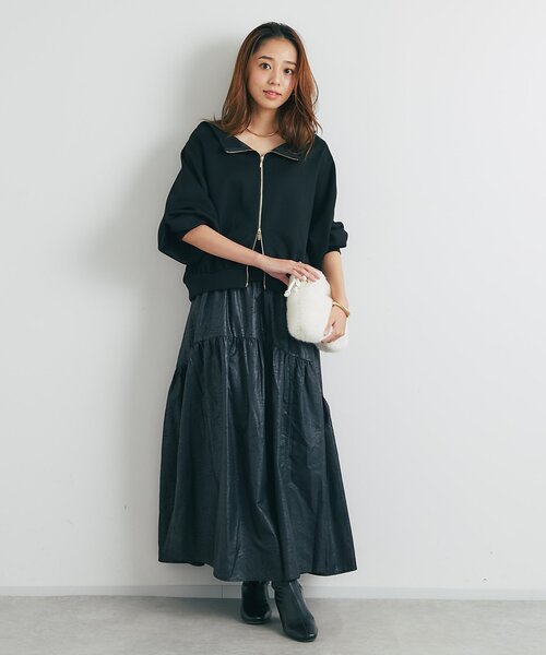 セール】《レトロムードで大人可愛い》ヴィンテージ加工ヨーク切替