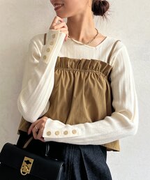 Chez toi | アシメスクエアニット(ニット/セーター)