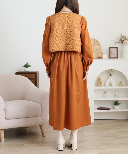 セール】キルティングベストSETワンピース（セットアップ）｜FUNALIVE