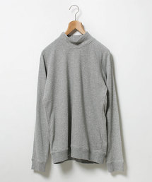 NANO universe | F/ｺﾝﾊﾟｸﾄ裏毛ﾓｯｸﾈｯｸ(Tシャツ/カットソー)