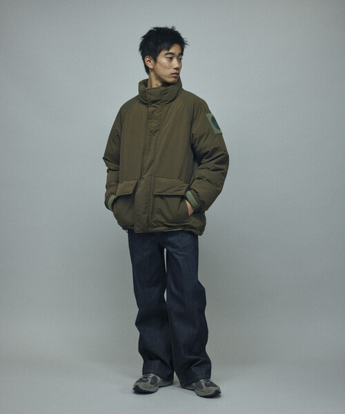 NANGA(ナンガ)の「NANGA × Firsthand/ナンガ FHSP GEN2 DOWN JACKET / 別注 ダウンジャケット / ショートダウン(ダウンジャケット/コート・メンズ・チャコールグレー/ブラック/オリーブ・S/M/L)」の5枚目の写真