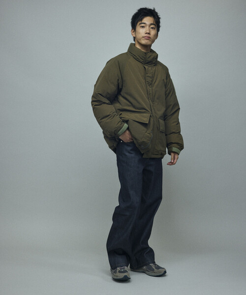 NANGA(ナンガ)の「NANGA × Firsthand/ナンガ FHSP GEN2 DOWN JACKET / 別注 ダウンジャケット / ショートダウン(ダウンジャケット/コート・メンズ・チャコールグレー/ブラック/オリーブ・S/M/L)」の7枚目の写真