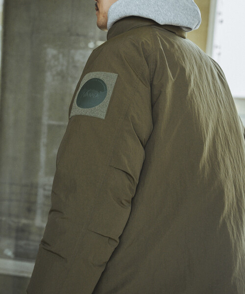 NANGA(ナンガ)の「NANGA × Firsthand/ナンガ FHSP GEN2 DOWN JACKET / 別注 ダウンジャケット / ショートダウン(ダウンジャケット/コート・メンズ・チャコールグレー/ブラック/オリーブ・S/M/L)」の16枚目の写真