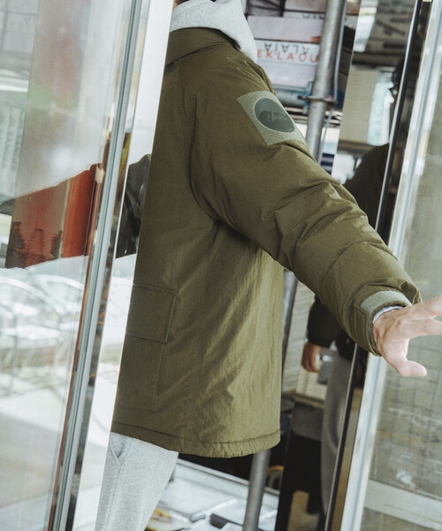 NANGA(ナンガ)の「NANGA × Firsthand/ナンガ FHSP GEN2 DOWN JACKET / 別注 ダウンジャケット / ショートダウン(ダウンジャケット/コート・メンズ・チャコールグレー/ブラック/オリーブ・S/M/L)」の18枚目の写真