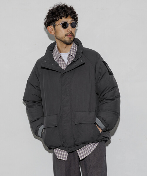 NANGA(ナンガ)の「NANGA × Firsthand/ナンガ FHSP GEN2 DOWN JACKET / 別注 ダウンジャケット / ショートダウン(ダウンジャケット/コート・メンズ・チャコールグレー/ブラック/オリーブ・S/M/L)」の19枚目の写真