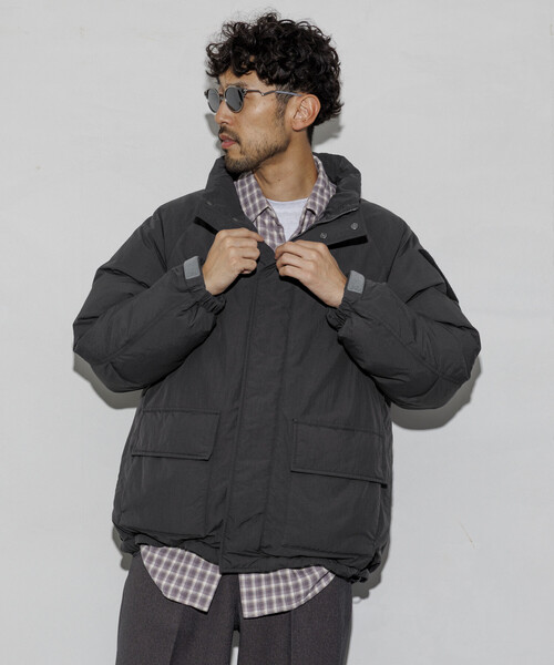 NANGA(ナンガ)の「NANGA × Firsthand/ナンガ FHSP GEN2 DOWN JACKET / 別注 ダウンジャケット / ショートダウン(ダウンジャケット/コート・メンズ・チャコールグレー/ブラック/オリーブ・S/M/L)」の21枚目の写真