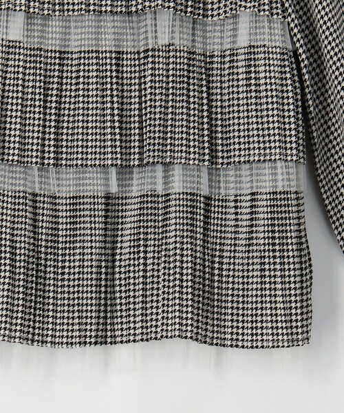 MICO COULIER（ミコクリエ）の「ジョーゼットティアードブラウス（シャツ/ブラウス・レディース・ホワイト系その他/ネイビー・38）」の20枚目の写真