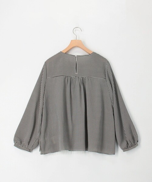 MICO COULIER（ミコクリエ）の「ジョーゼットティアードブラウス（シャツ/ブラウス・レディース・ホワイト系その他/ネイビー・38）」の21枚目の写真