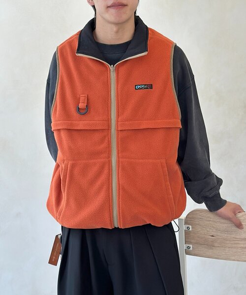 CPCM（シーピーシーエム）の「リバーシブルキルトベスト（その他アウター・レディース・ベージュ/カーキ/ブラック・MEDIUM/LARGE）」の7枚目の写真