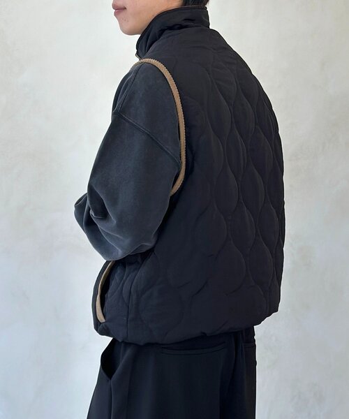 CPCM（シーピーシーエム）の「リバーシブルキルトベスト（その他アウター・レディース・ベージュ/カーキ/ブラック・MEDIUM/LARGE）」の16枚目の写真