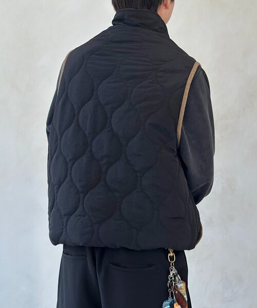 CPCM（シーピーシーエム）の「リバーシブルキルトベスト（その他アウター・レディース・ベージュ/カーキ/ブラック・MEDIUM/LARGE）」の17枚目の写真