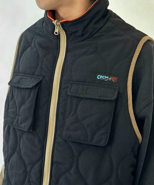 CPCM（シーピーシーエム）の「リバーシブルキルトベスト（その他アウター・レディース・ベージュ/カーキ/ブラック・MEDIUM/LARGE）」の20枚目の写真