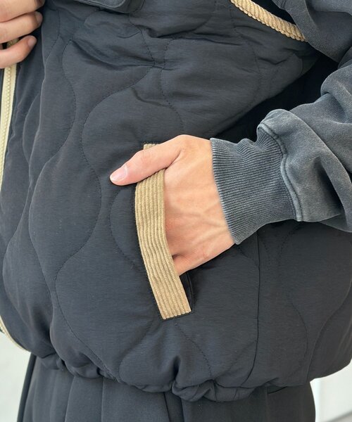 CPCM（シーピーシーエム）の「リバーシブルキルトベスト（その他アウター・レディース・ベージュ/カーキ/ブラック・MEDIUM/LARGE）」の22枚目の写真