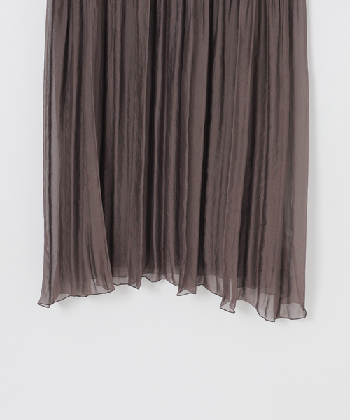 Noble(ノーブル)の「ヴィンテージオーガンプリーツワンピース(ワンピース・レディース・カーキ/ブラウン・FREE)」の17枚目の写真