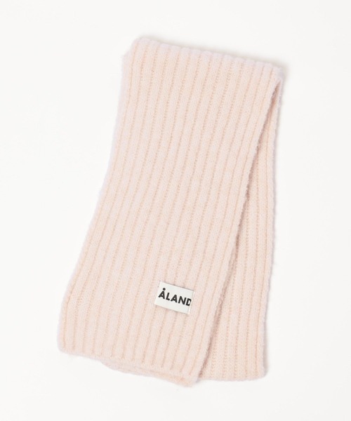 ALAND（エーランド）の「【UNISEX】ALAND／メランジニットマフラー（マフラー・レディース・グレー/ブラック/アイボリー・FREE）」の4枚目の写真