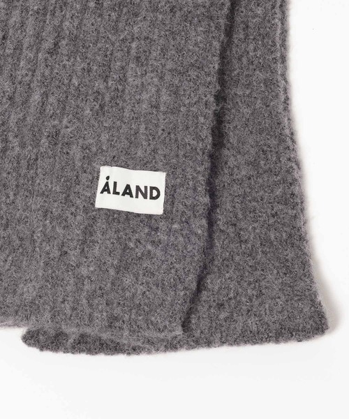 ALAND（エーランド）の「【UNISEX】ALAND／メランジニットマフラー（マフラー・レディース・グレー/ブラック/アイボリー・FREE）」の7枚目の写真
