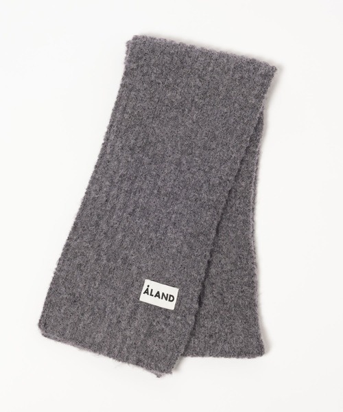 ALAND（エーランド）の「【UNISEX】ALAND／メランジニットマフラー（マフラー・レディース・グレー/ブラック/アイボリー・FREE）」の13枚目の写真
