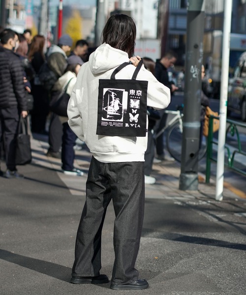 RVCA(ルーカ)の「RVCA メンズ RVCA SKATE TOKYO 2025 TOTE トートバッグ 【2025年秋冬モデル】 @autumn(トートバッグ・メンズ・ブラック・FREE)」の10枚目の写真