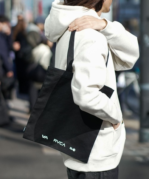 RVCA(ルーカ)の「RVCA メンズ RVCA SKATE TOKYO 2025 TOTE トートバッグ 【2025年秋冬モデル】 @autumn(トートバッグ・メンズ・ブラック・FREE)」の14枚目の写真
