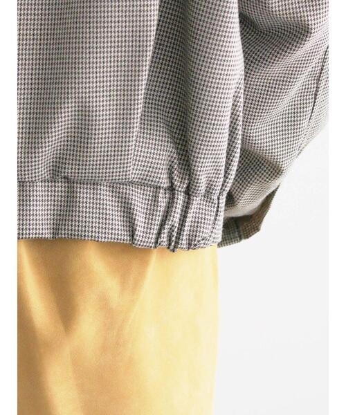 Te chichi（テチチ）の「ファブリックアソート衿付きブルゾン（ブルゾン・レディース・グレー/ブラウン・F）」の12枚目の写真