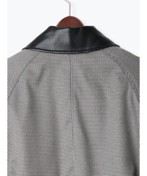 Te chichi（テチチ）の「ファブリックアソート衿付きブルゾン（ブルゾン・レディース・グレー/ブラウン・F）」の20枚目の写真