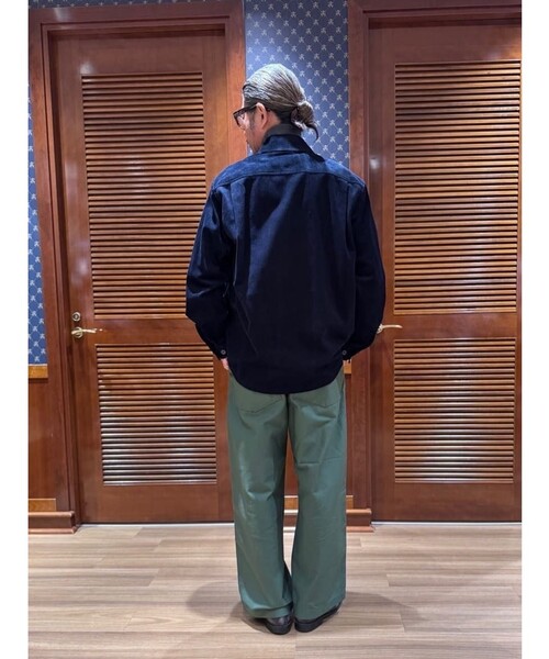 BROOKS BROTHERS（ブルックスブラザーズ）の「コットン　8-Waleコーデュロイ　CPOシャツ（シャツ/ブラウス・メンズ・ネイビー/キャメル/グリーン・LARGE/MEDIUM/SMALL/X-LARGE）」の11枚目の写真