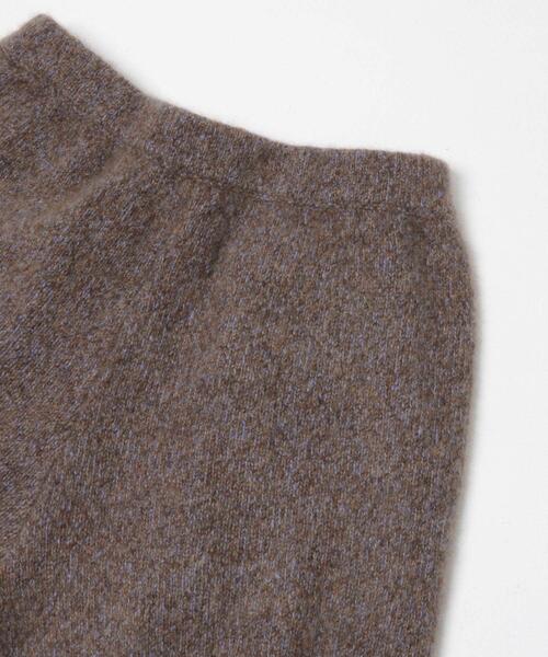 URBAN RESEARCH（アーバンリサーチ）の「new basic　CASHMERE SILK MOULINE HALFPANTS（その他パンツ・レディース・ブラウン系その他/グレー系その他・FREE）」の5枚目の写真
