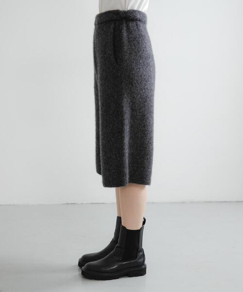 セール】new basic CASHMERE SILK MOULINE HALFPANTS（その他パンツ