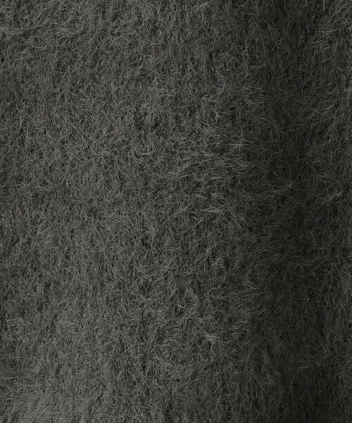 A DAY IN THE LIFE UNITED ARROWS（アデイインザライフユナイテッドアローズ）の「ボリューム フェザー ロゴニット ＜A DAY IN THE LIFE＞（ニット/セーター・レディース・オフホワイト/ダークブラウン/ダークグレー・FREE）」の9枚目の写真